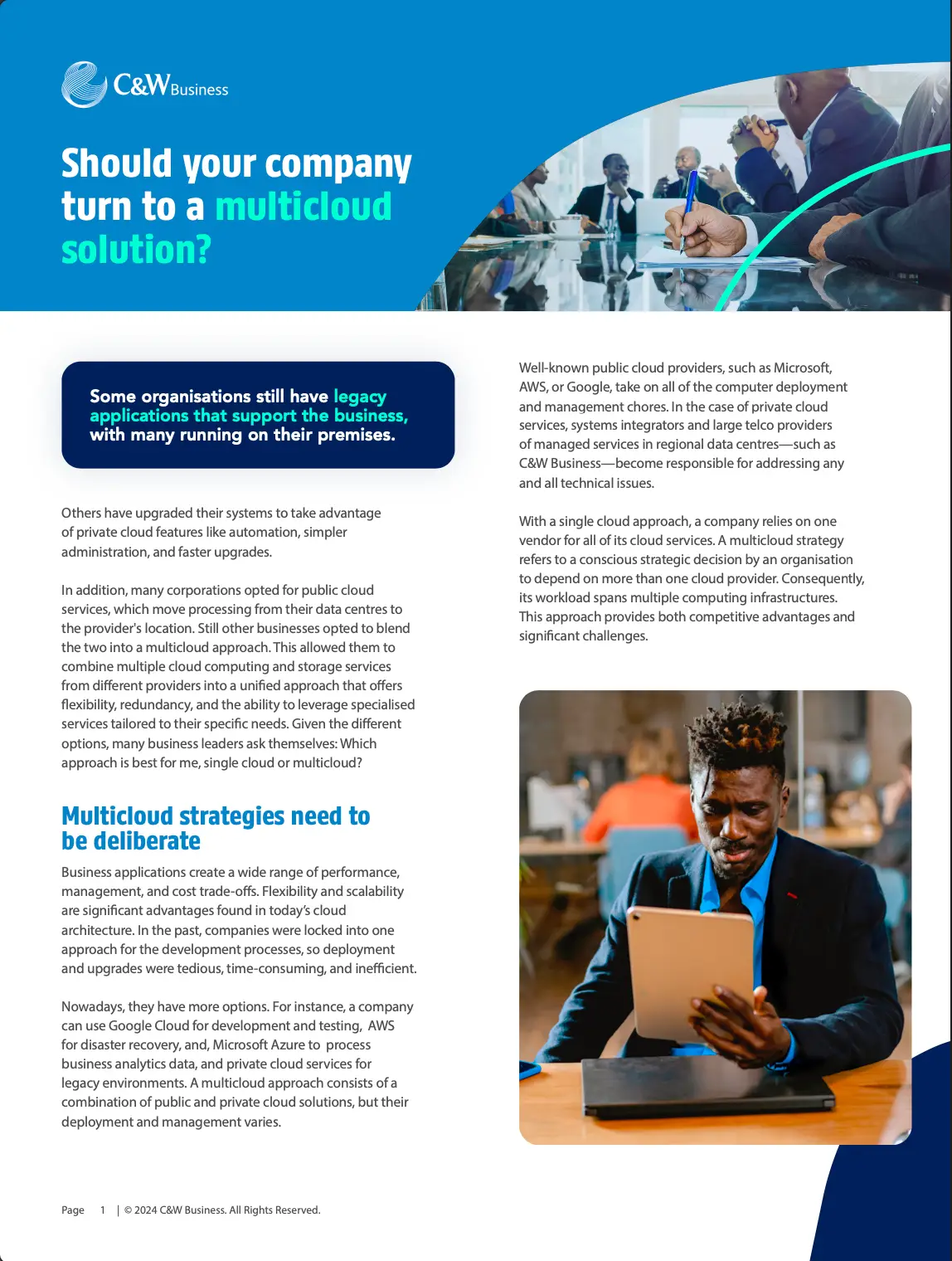 Should your company turn to a multicloud solution?